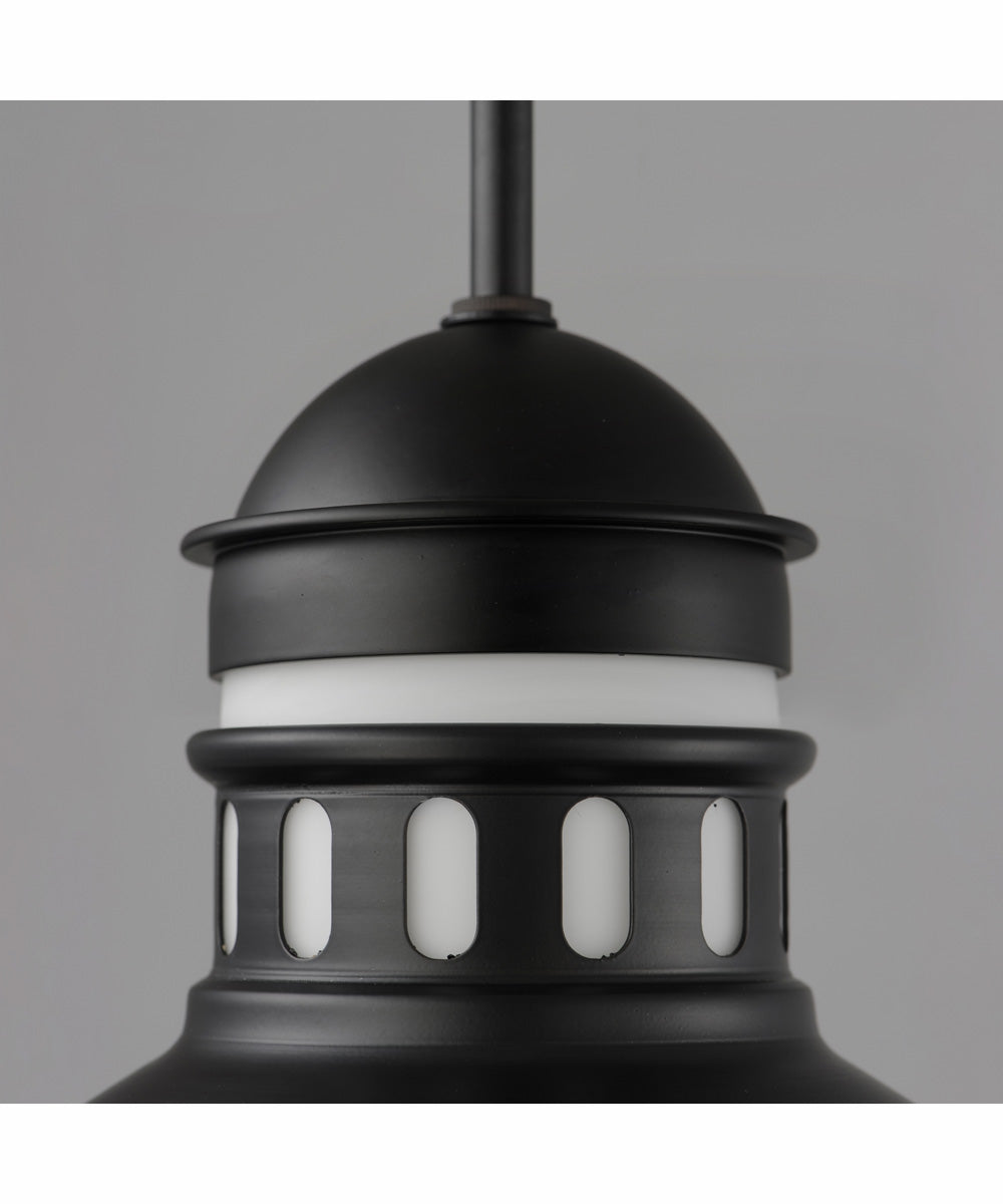 Admiralty 1-Light Outdoor Pendant Black