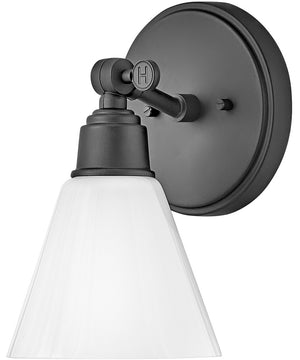 Arti 1-Light Single Light Vanity in Black