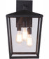 Olsen 3-Light Outdoor Wall Lantern Midnight