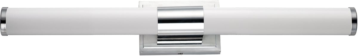 30"W Optic LED 2-Light Bath Vanity Polished Chrome