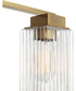 Danson Large 3-light Bath Light Weathered Brass