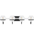 Phoenix Extra Large 4-light Bath Light Matte Black