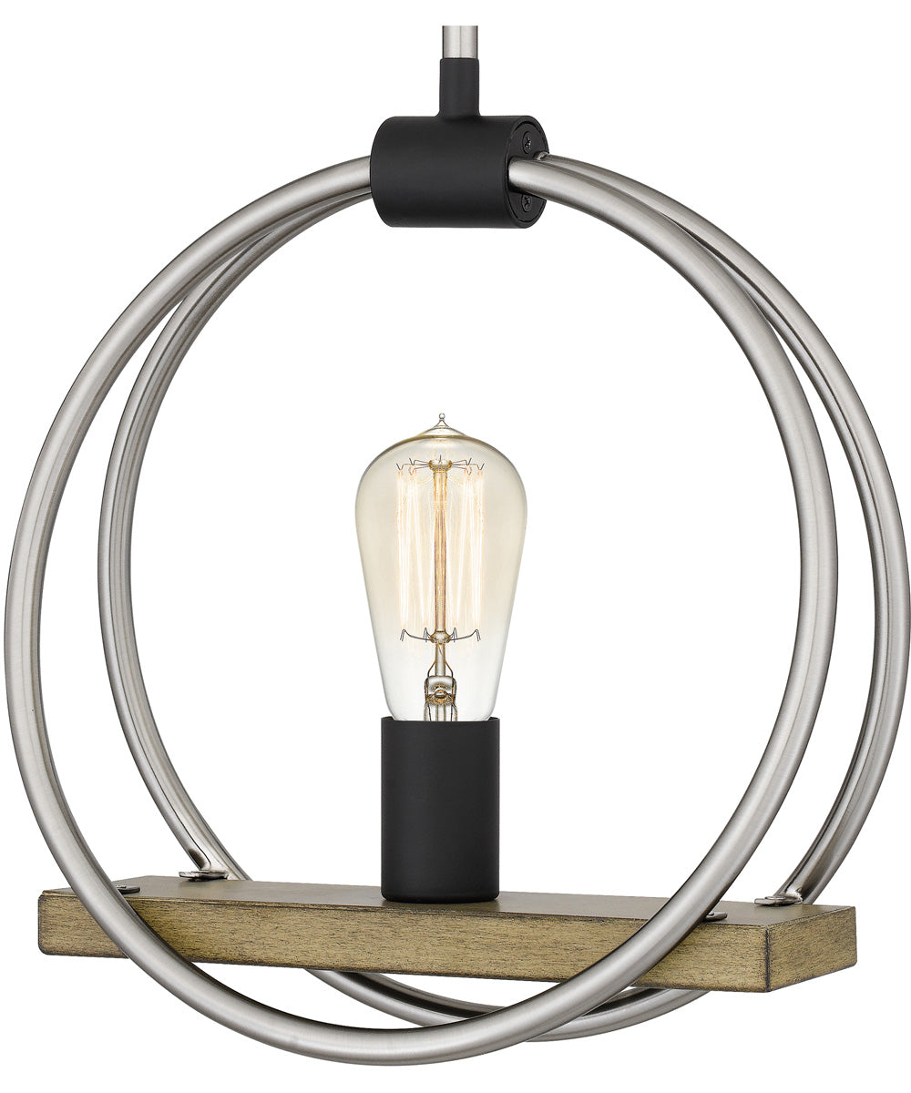 Sterling Small 1-light Mini Pendant Brushed Nickel