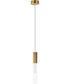 Reeds 1-Light LED Pendant Gold