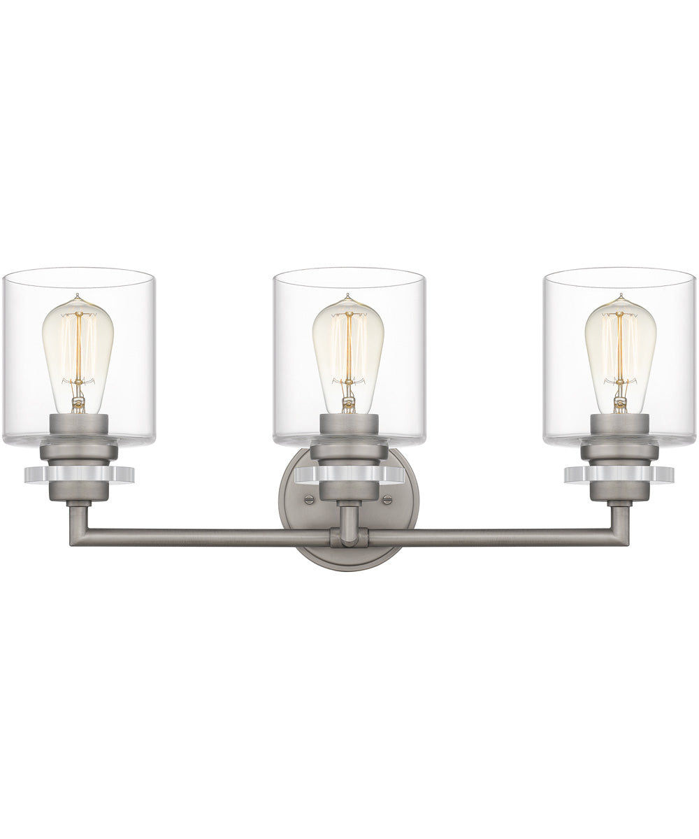 Jaspar Large 3-light Bath Light Antique Nickel