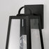 Leighton 1-Light Outdoor Wall-Lantern Rain or Shine - Black