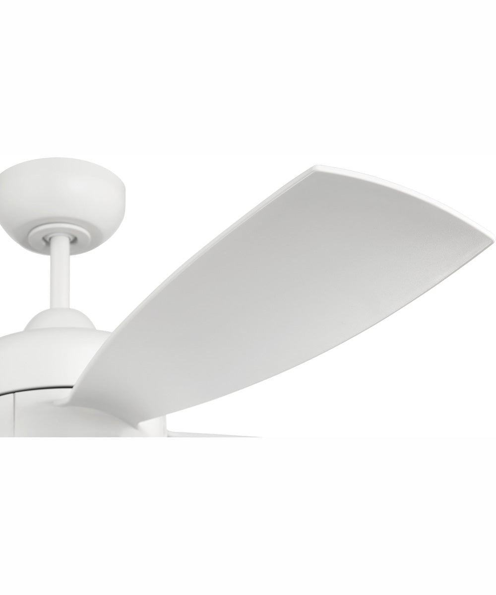 52" Sebastion 2-Light Indoor/Outdoor Ceiling Fan White