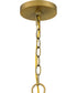 Gretchen 5-light Chandelier Aged Brass