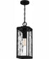 Balchier Large 1-light Outdoor Pendant Light Matte Black
