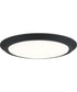 Verge  Flush Mount Earth Black