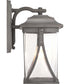 Abbott 1-Light Large Wall Lantern Antique Pewter