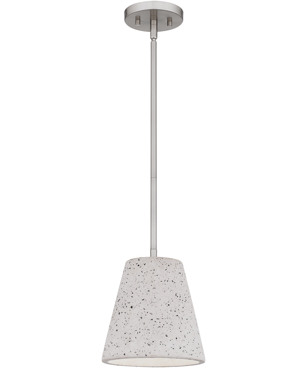 Hazel Small 1-light Mini Pendant Brushed Nickel