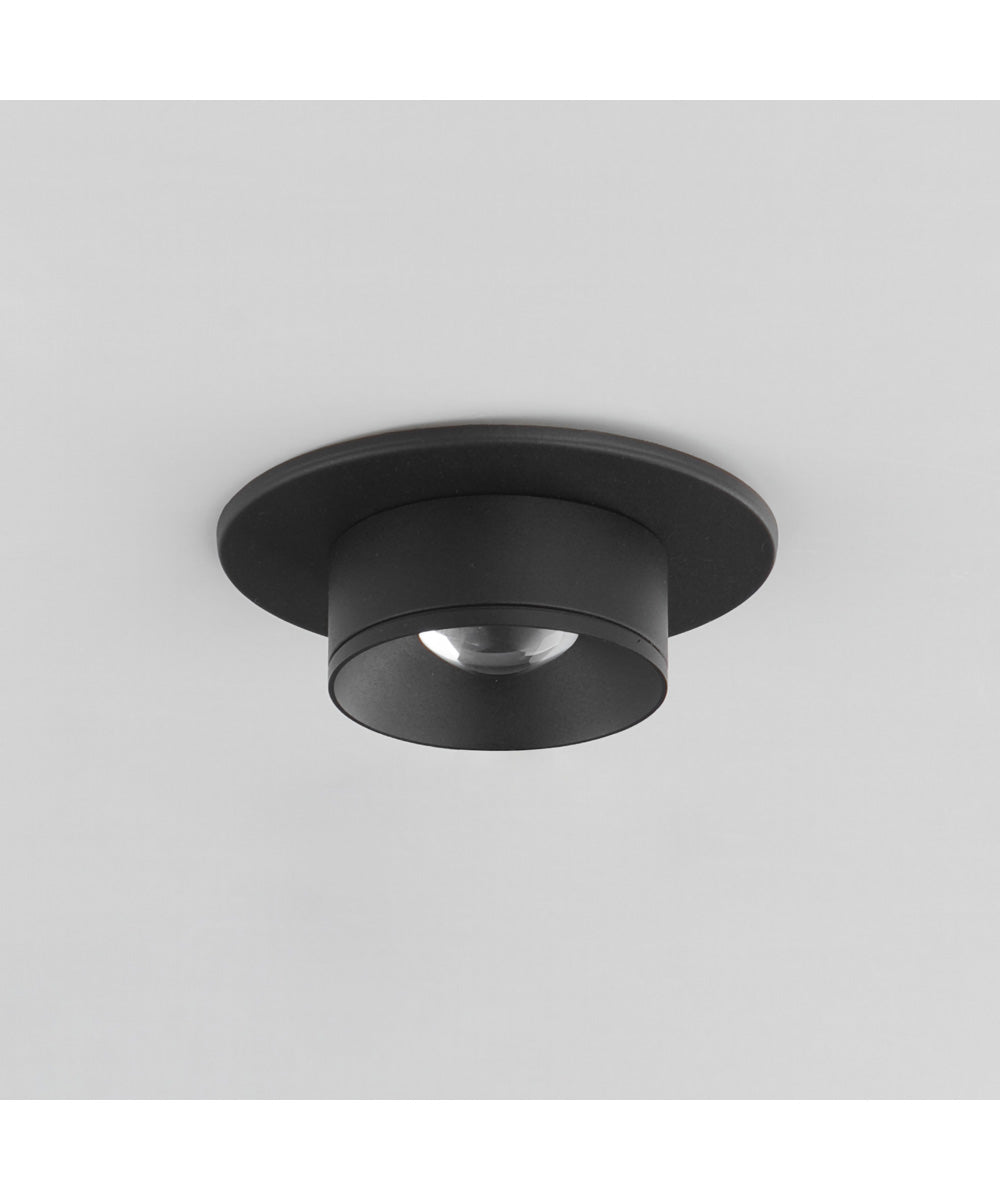 Caldera 120-277V LED Flush Mount Black