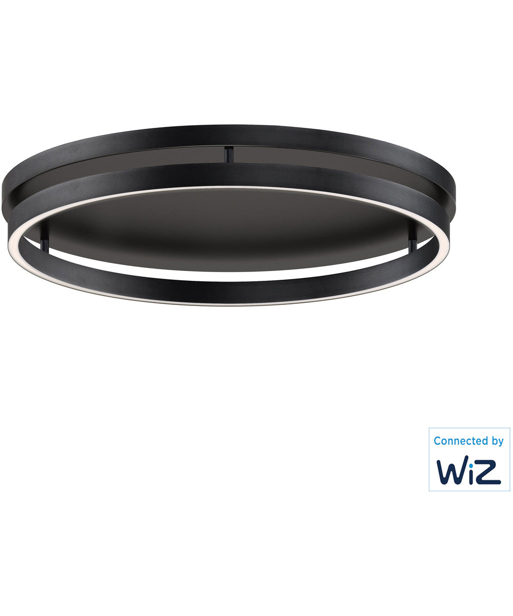Groove LED Flush Mount WiZ Black