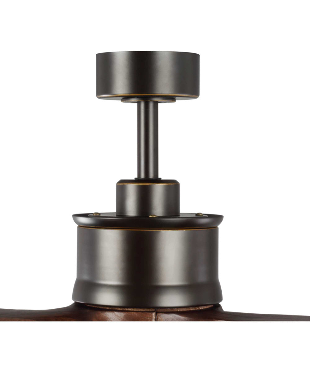Farris 3-Blade Carved Wood 60" Ceiling Fan Oil Rubbed Bronze