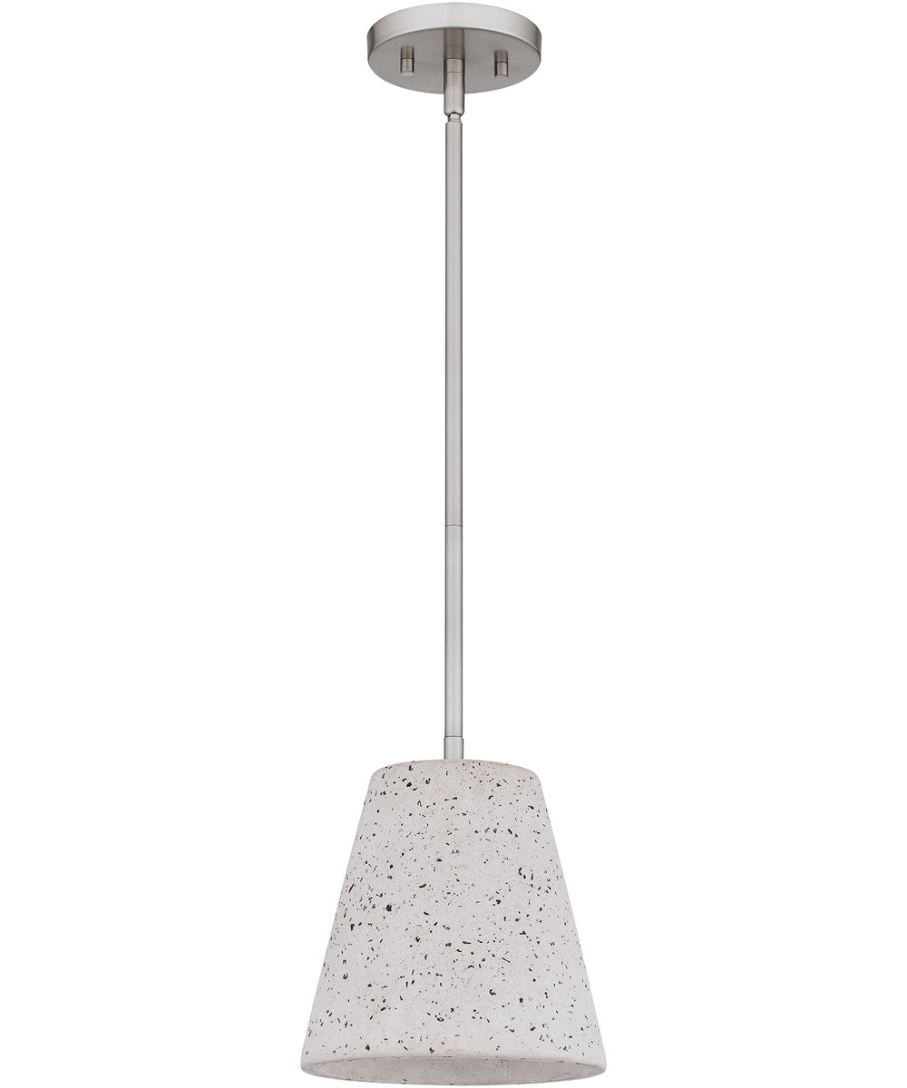 Hazel Small 1-light Mini Pendant Brushed Nickel