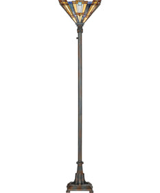 Inglenook Medium 1-light Floor Lamp Valiant Bronze