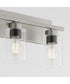 Carter 4-light Bath Vanity Light Satin Nickel