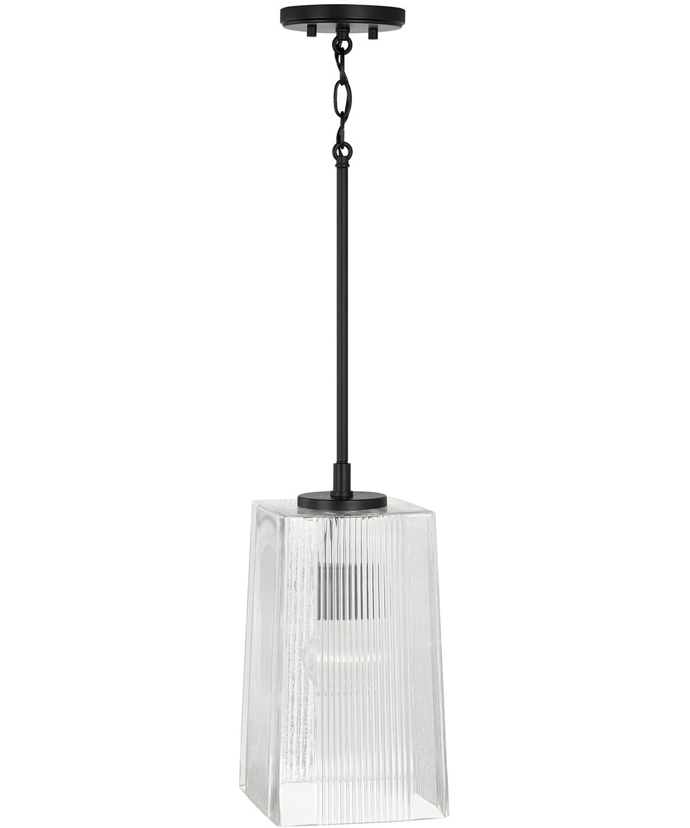Lexi 1-Light Pendant Matte Black