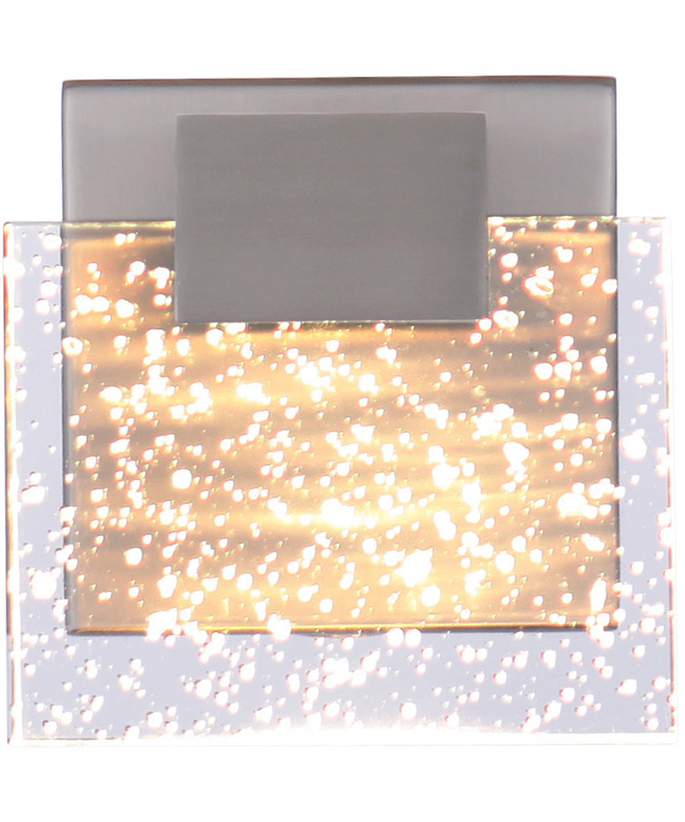 Alamere 1-Light Wall Sconce Brushed Polished Nickel