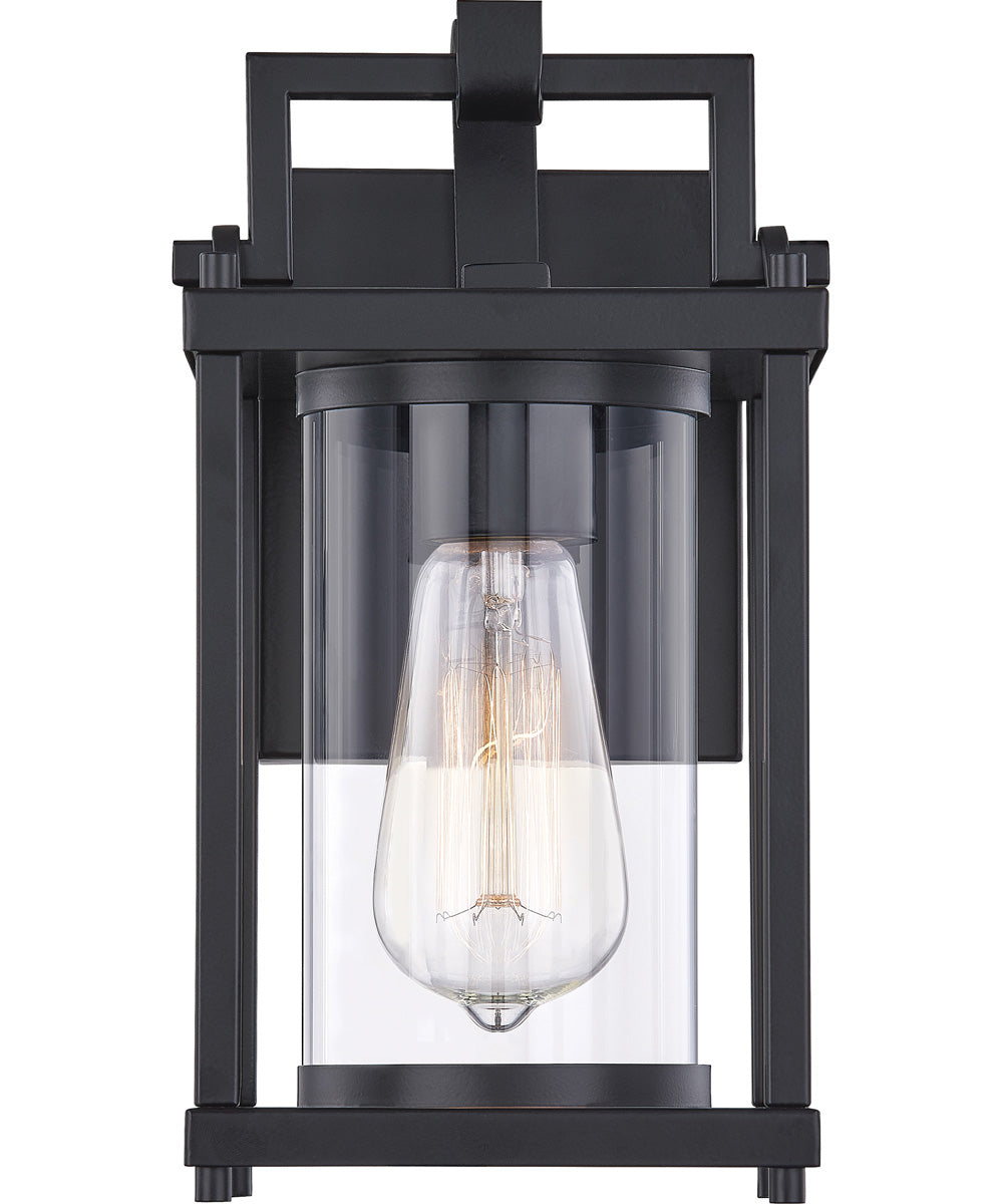 Garrett Small 1-light Outdoor Wall Light Matte Black