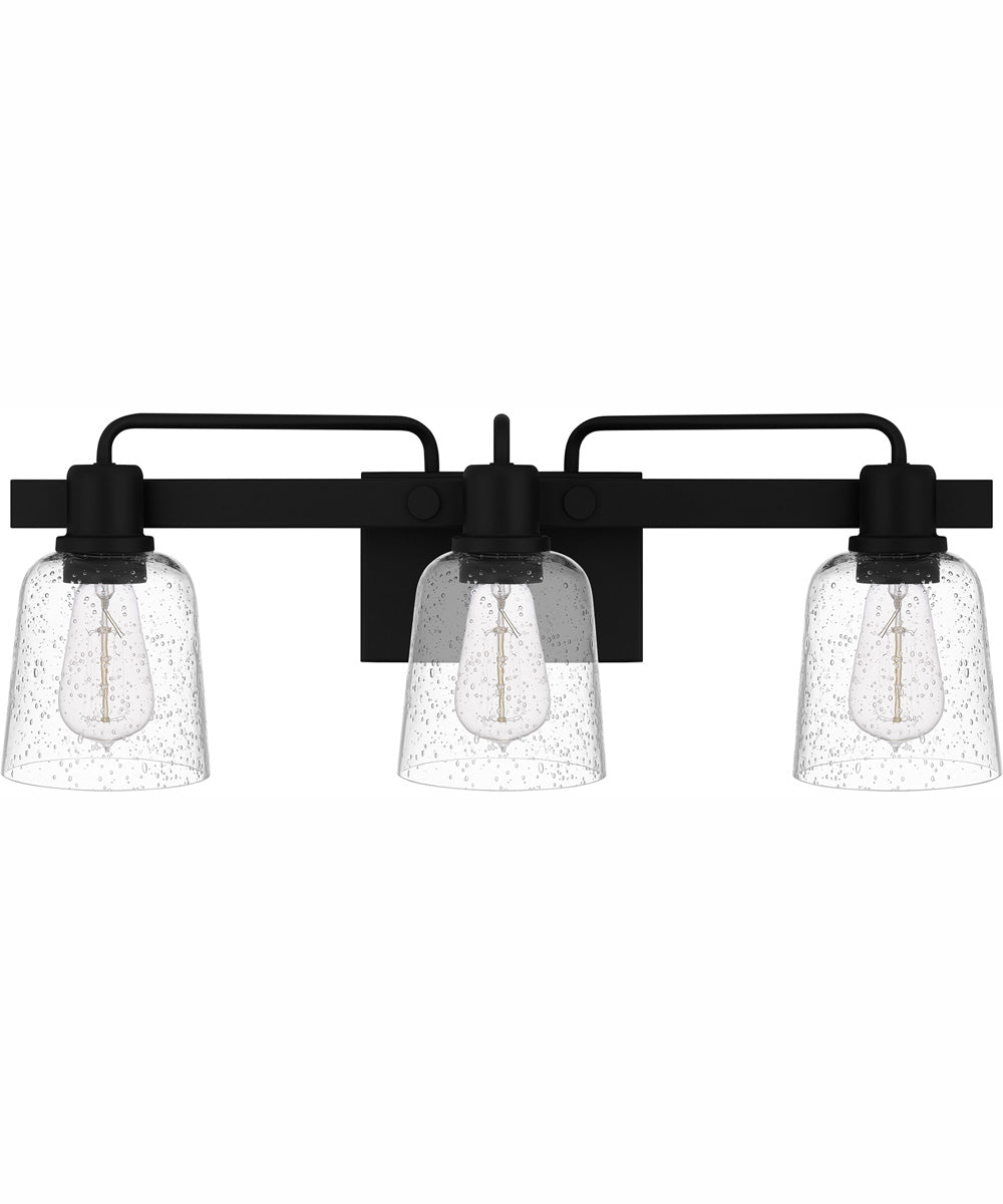 Lydia Large 3-light Bath Light Matte Black