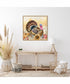 Framed Harvest Turkey by Art Nd Canvas Wall Art Print (30  W x 30  H), Sylvie Maple Frame
