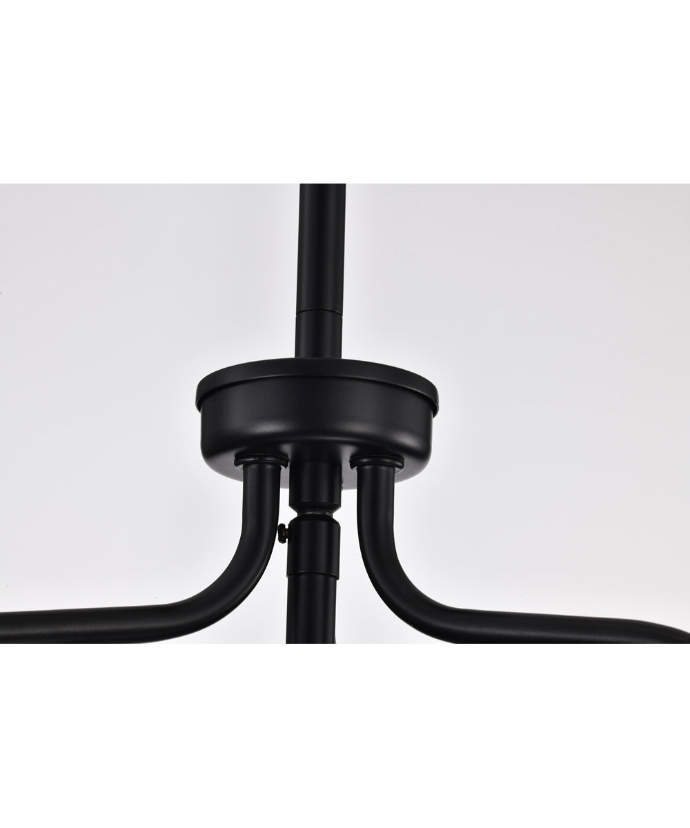 Yorktown 1-Light Pendant Matte Black