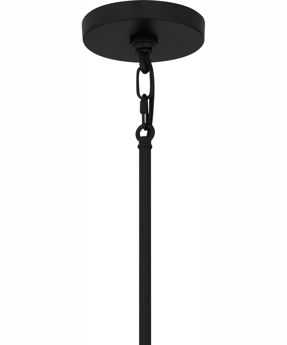 Quoizel Oversized Pendant 4-light Pendant Matte Black