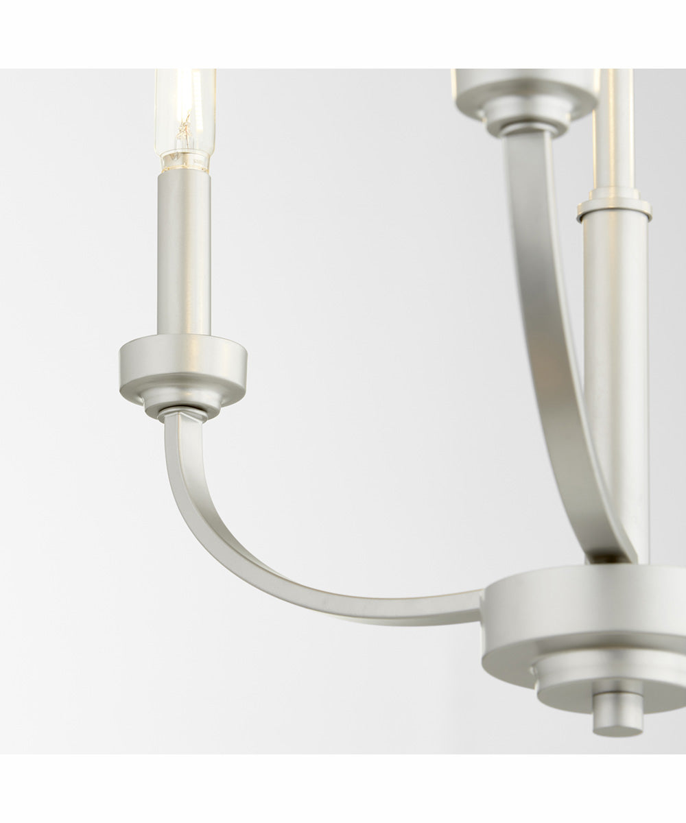 Reyes 3-light Chandelier Classic Nickel