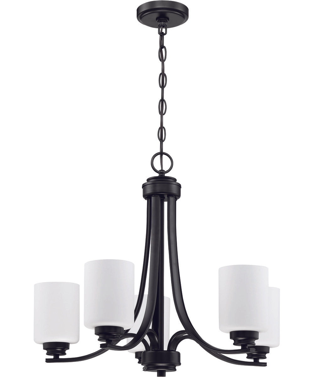 Bolden 5-Light Chandelier Flat Black