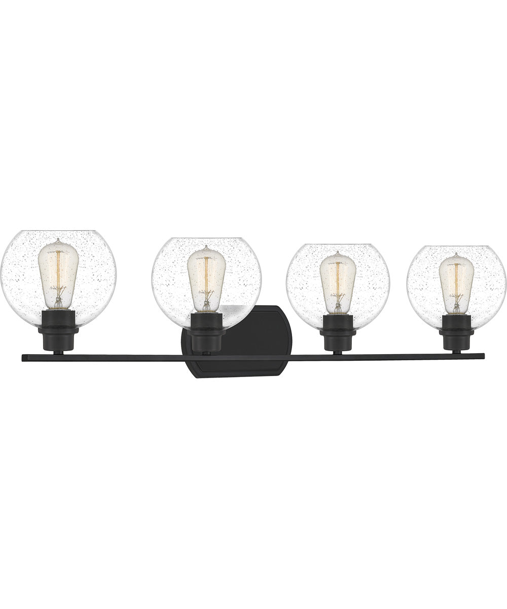 Pruitt Extra Large 4-light Bath Light Matte Black
