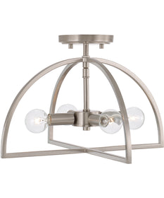 Lawson 4-Light Semi-Flush Brushed Nickel