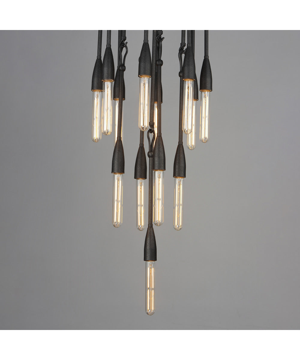 Pioneer 13-Light Pendant Anthracite