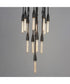 Pioneer 13-Light Pendant Anthracite