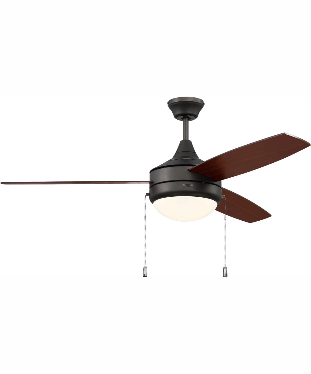 52" Phaze 3 Blade 2-Light Ceiling Fan Espresso