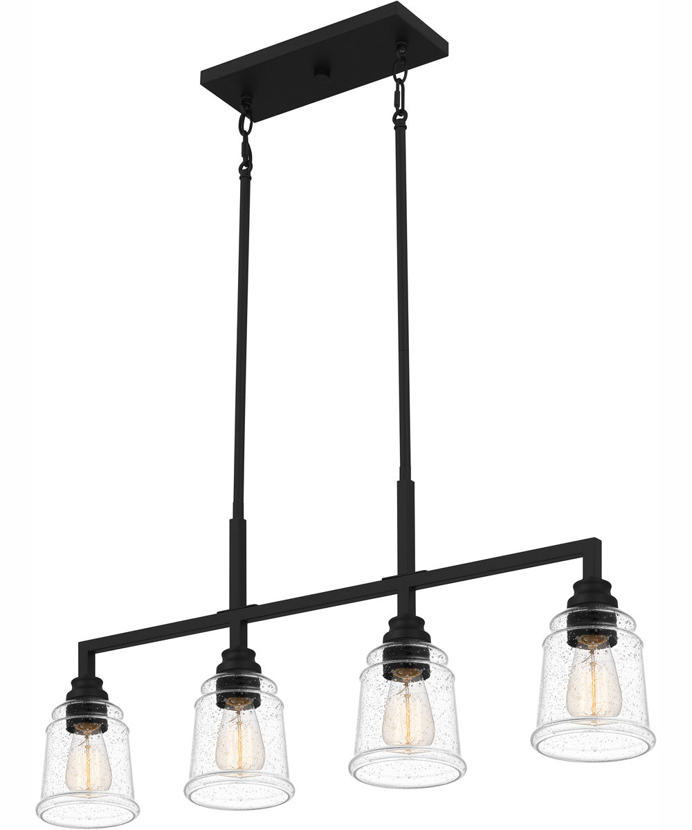 McIntire Small 4-light Island Light Matte Black