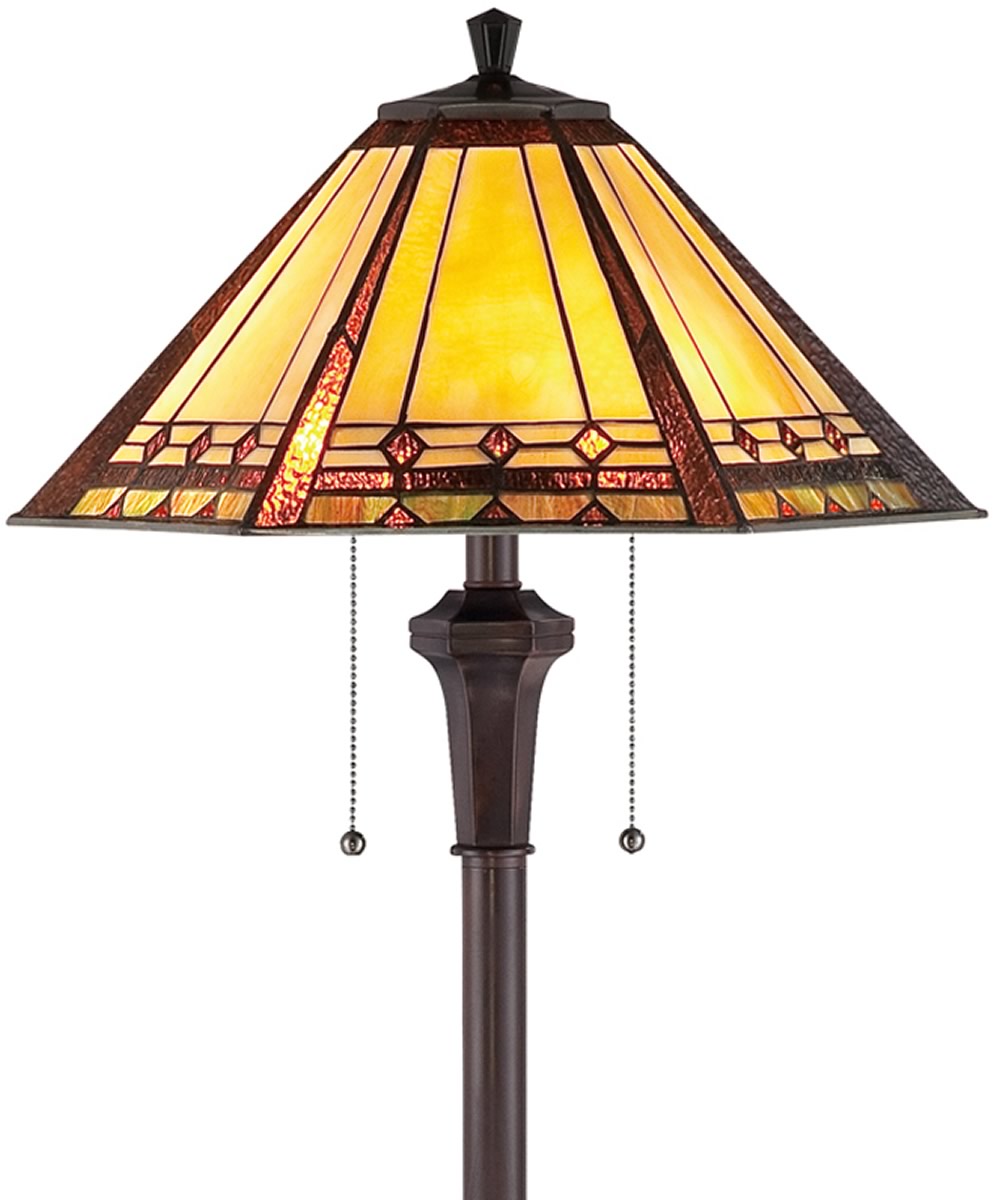 Arden Medium 2-light Floor Lamp Russet