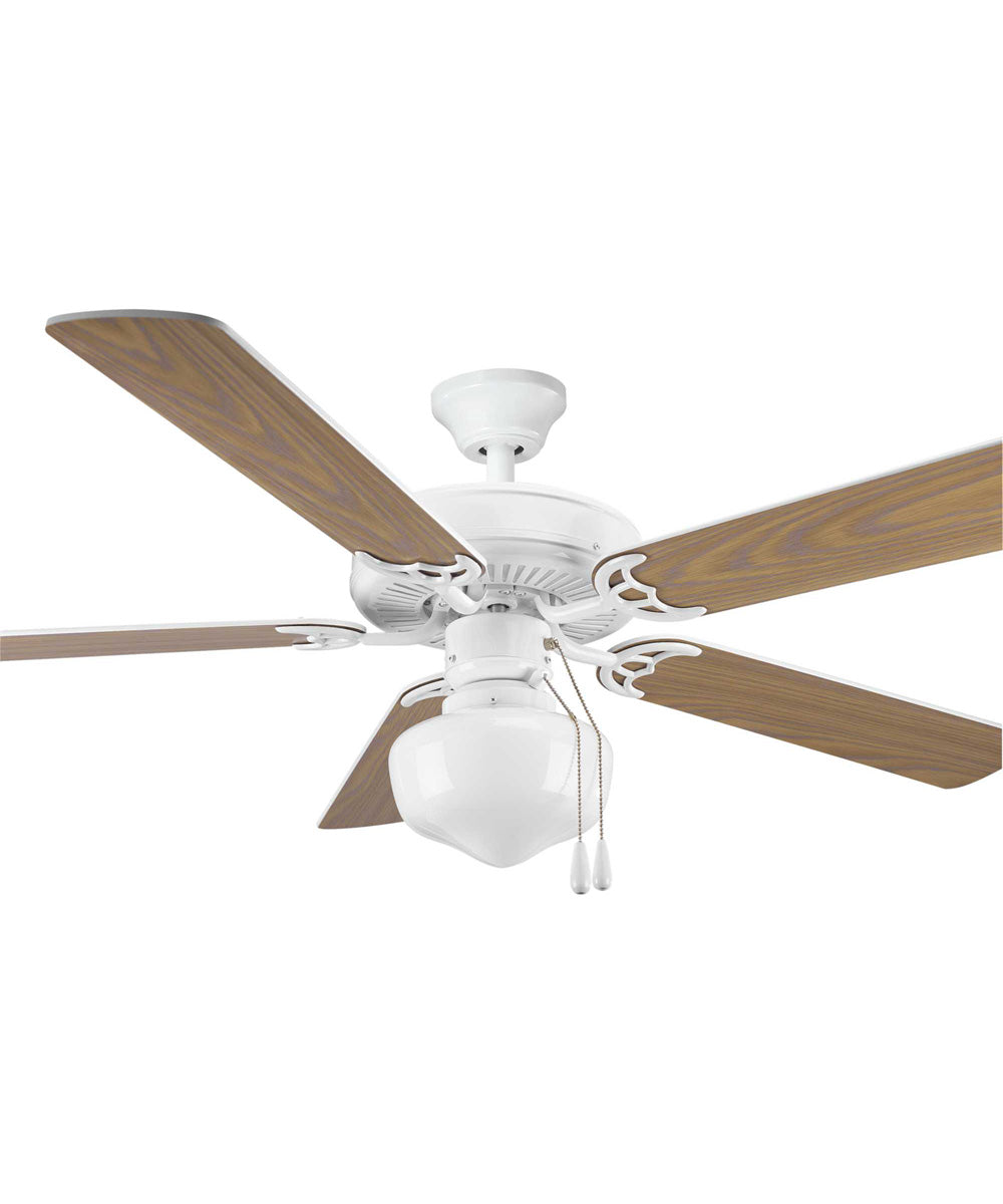 AirPro 1-Light Ceiling Fan Light White