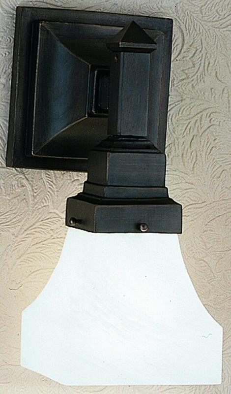 5"W Country Bungalow Wall Sconce