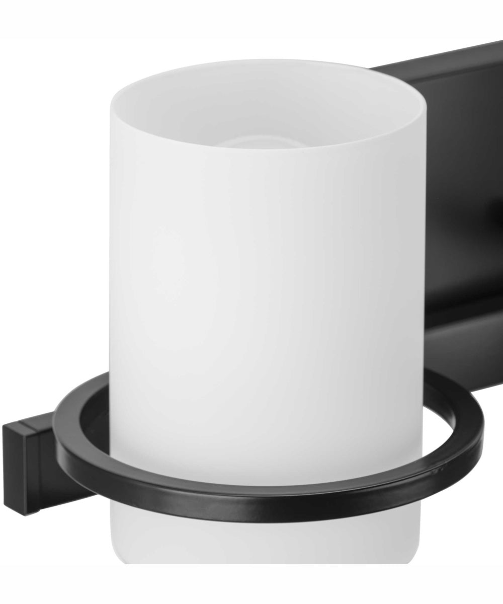 Reiss 2-Light Modern Farmhouse Vanity Light Matte Black