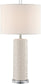 28"H Hackett 1-light Table Lamp Ceramic Grey