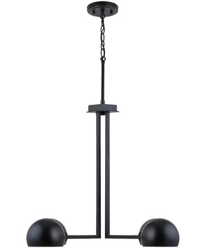 Hadley 4-Light Chandelier In Matte Black