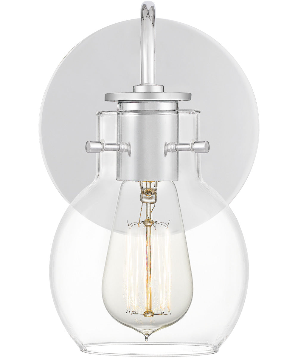 Andrews Small 1-light Wall Sconce Polished Chrome