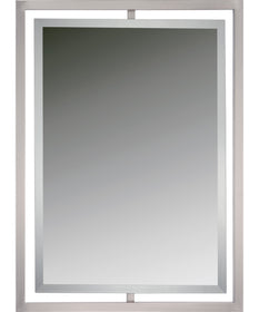 Marcos Large Mirror Brushed Nickel