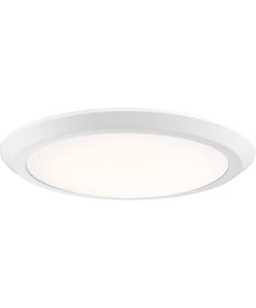 Verge  Flush Mount White Lustre