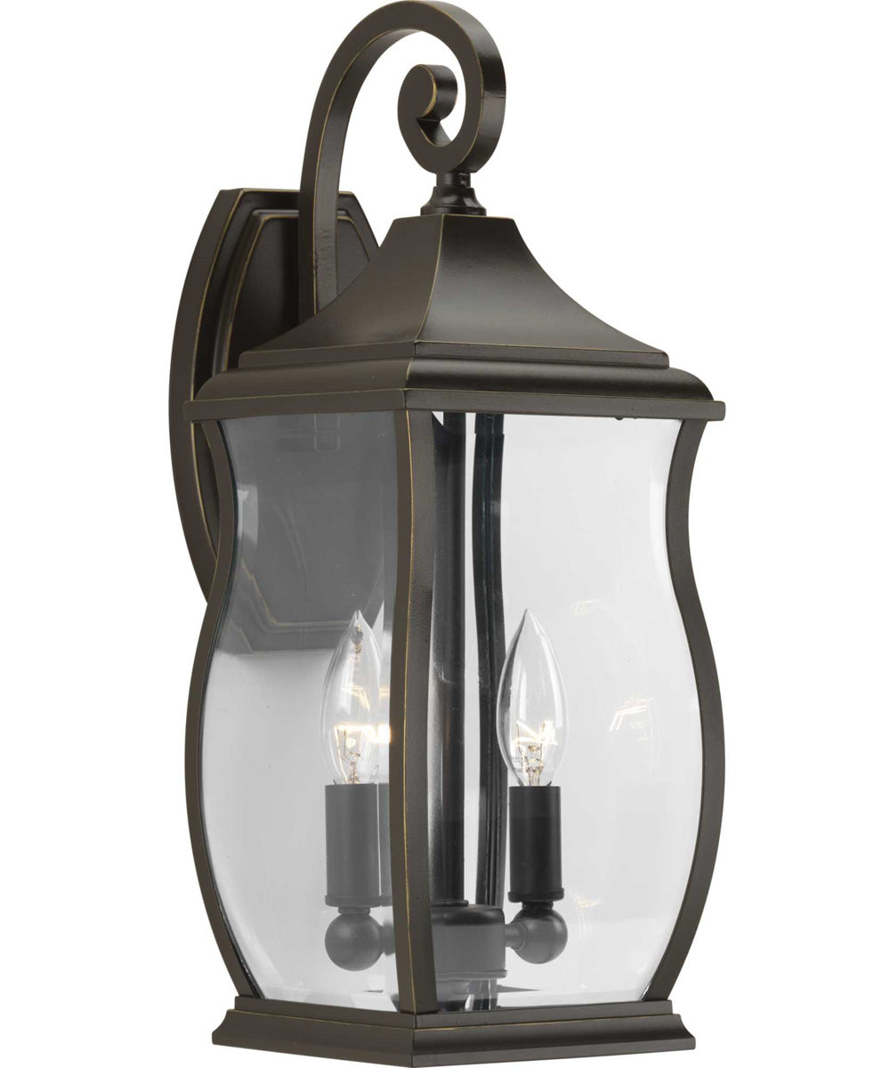 Township 2-Light Medium Wall Lantern Oil Rubbed Bronze
