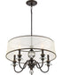 Ceremony 5-light Chandelier Palladian Bronze