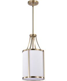 Easton 1-Light Pendant Burnished Brass