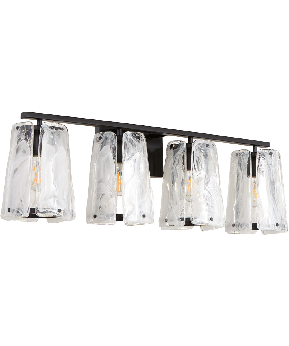 Prestige 4-light Bath Vanity Light Matte Black